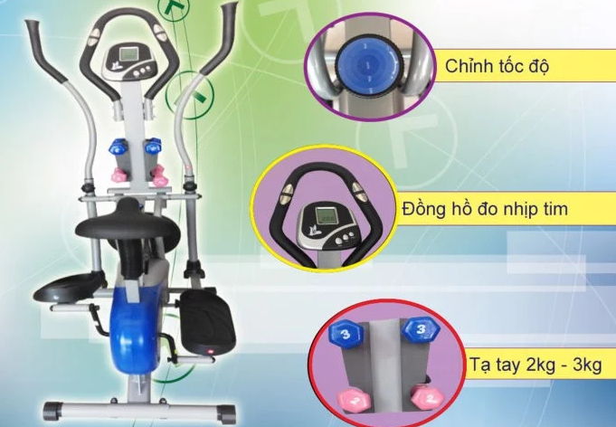 Xe đạp tập OBITRAC ELITE MO-2085