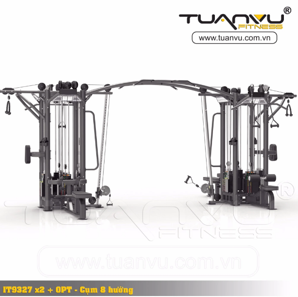 Xô đôi 8 hướng Impulse IT9327 + IT9327 + IT9327OPT