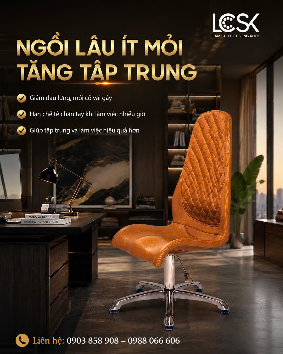 GHẾ 90T – NGƯỜI BẠN ĐỒNG HÀNH BẢO VỆ CỘT SỐNG CHO NGƯỜI VĂN PHÒNG