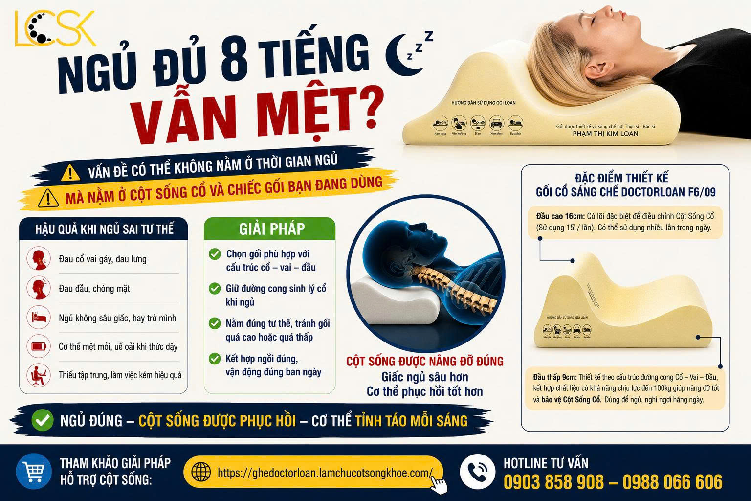 VÌ SAO NGỦ 8 TIẾNG MÀ CƠ THỂ VẪN MỆT?