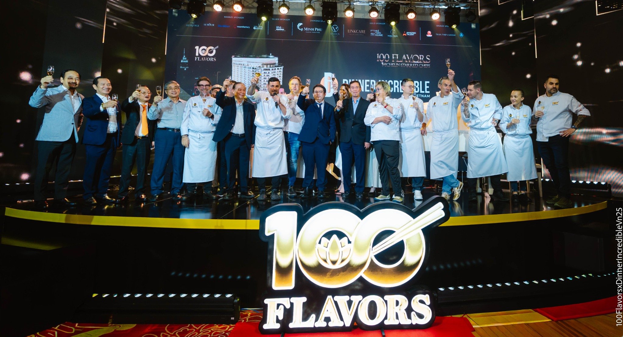 BMWine Accompanies 100 FLAVORS - Michelin-Starred Chefs