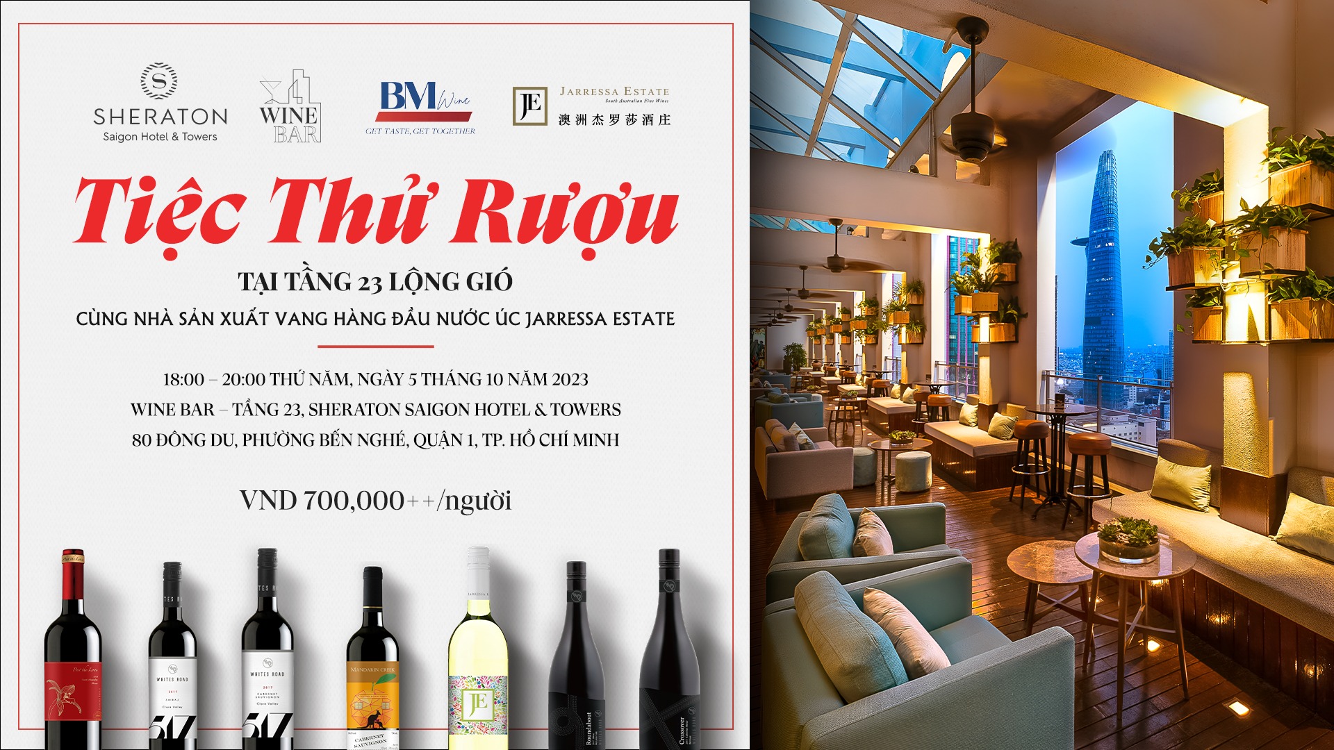 Australian wine the series - Sheraton Saigon Hotel & Towers