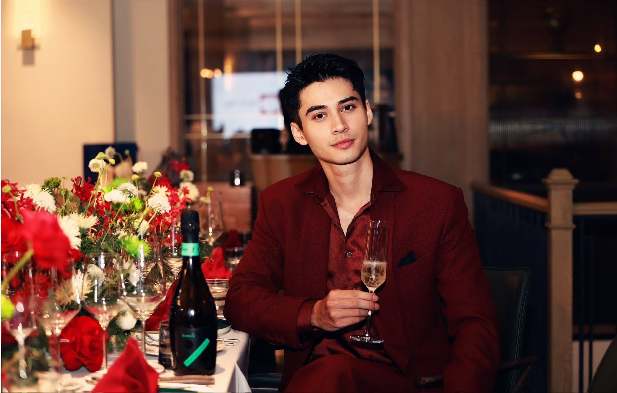 Mister World Vietnam 2024 Pham Tuan Ngoc Makes an Elegant Appearance at BMWine’s “Luigi Leonardo – An Italian Legacy” Wine Dinner
