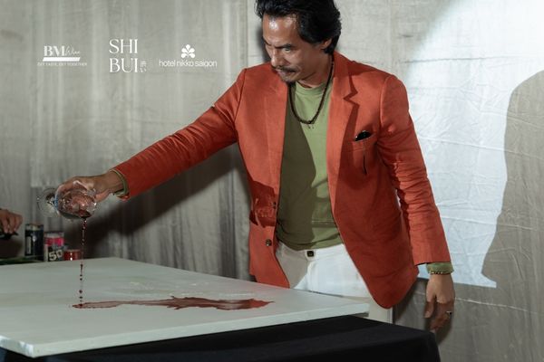 Artist Trần Trung Bảo Brings “The Crimson Canvas” to Life at SHIBUI