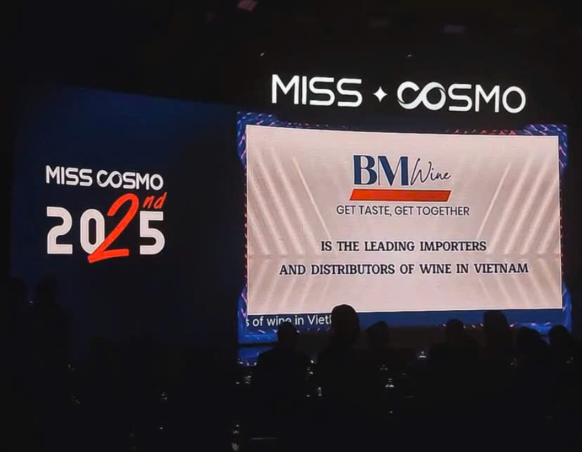 BMWine – Elevating Elegance at Miss Cosmo Vietnam & Miss Cosmo International