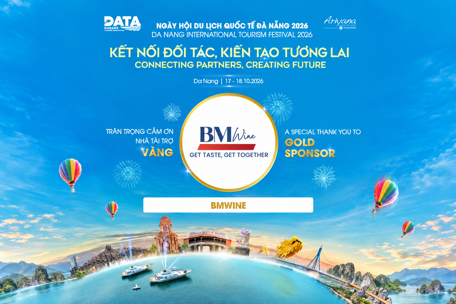 BMWine Supports Da Nang International Tourism Festival 2026 as a Gold Sponsor