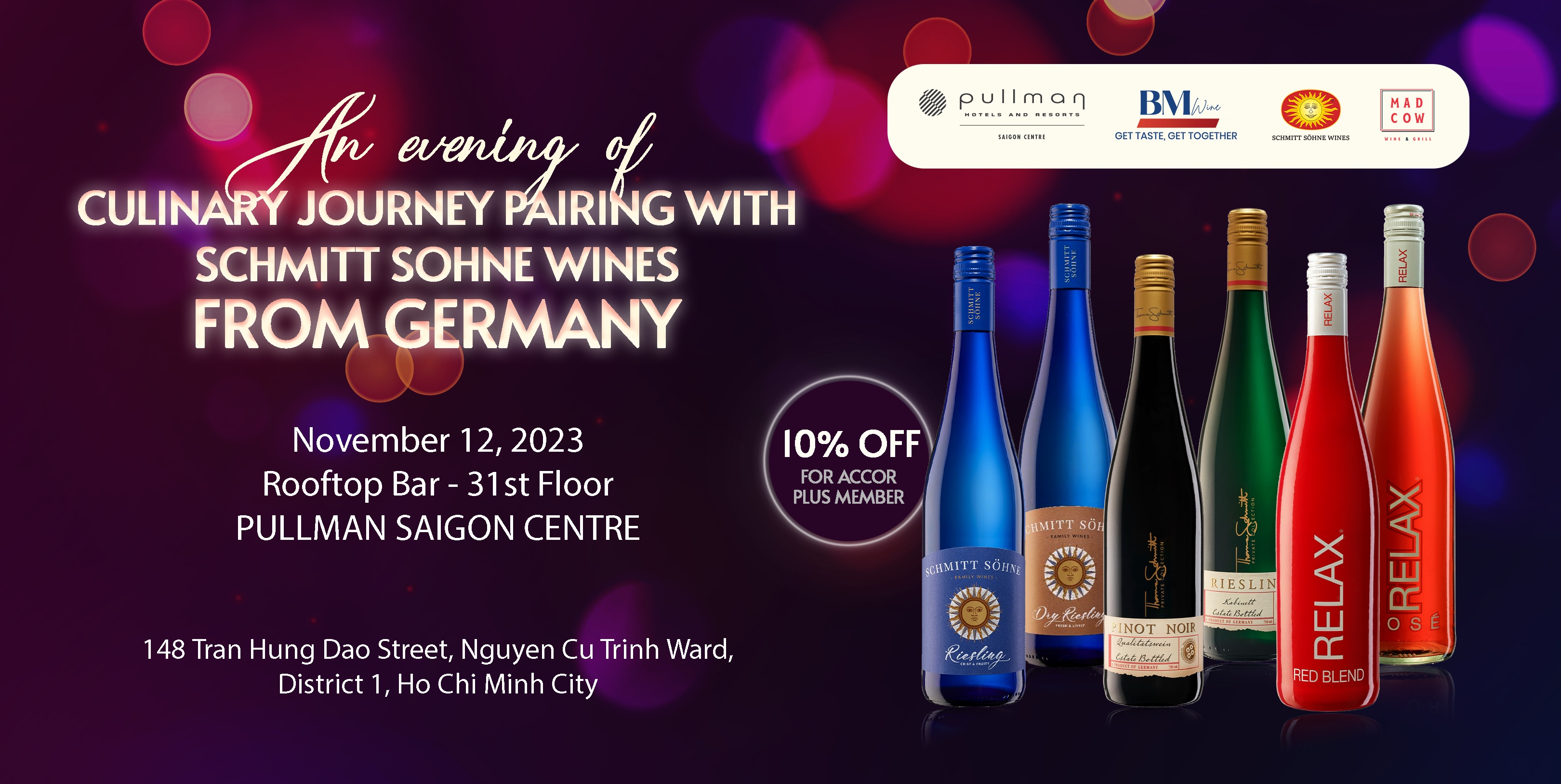 German wine the series - Pullman Saigon Centre