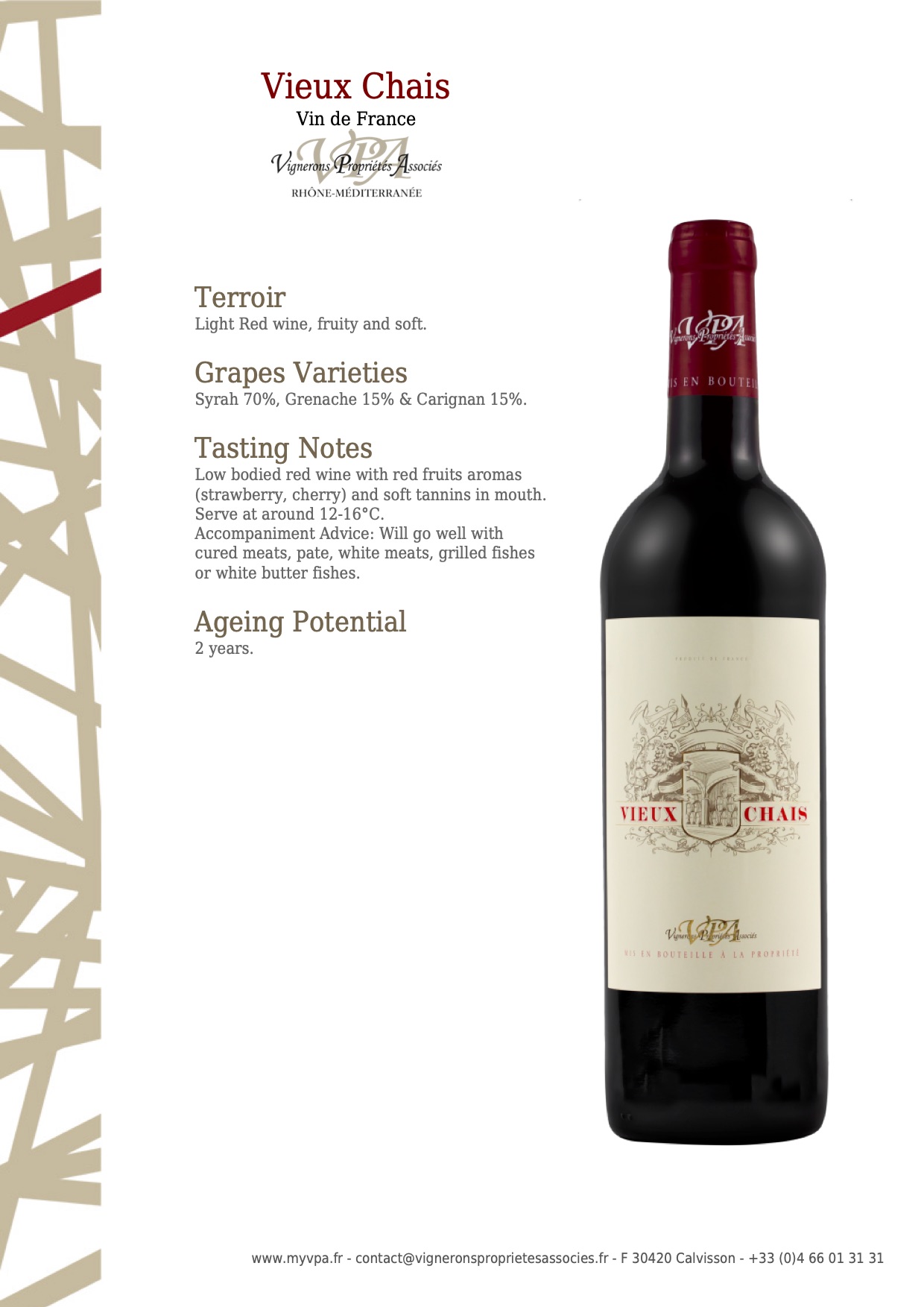 SAS07 VIEUX CHAIS _ Rouge