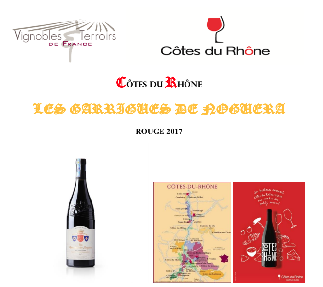 CDR01. Les GARRIGUES DE NOGUERA 2017