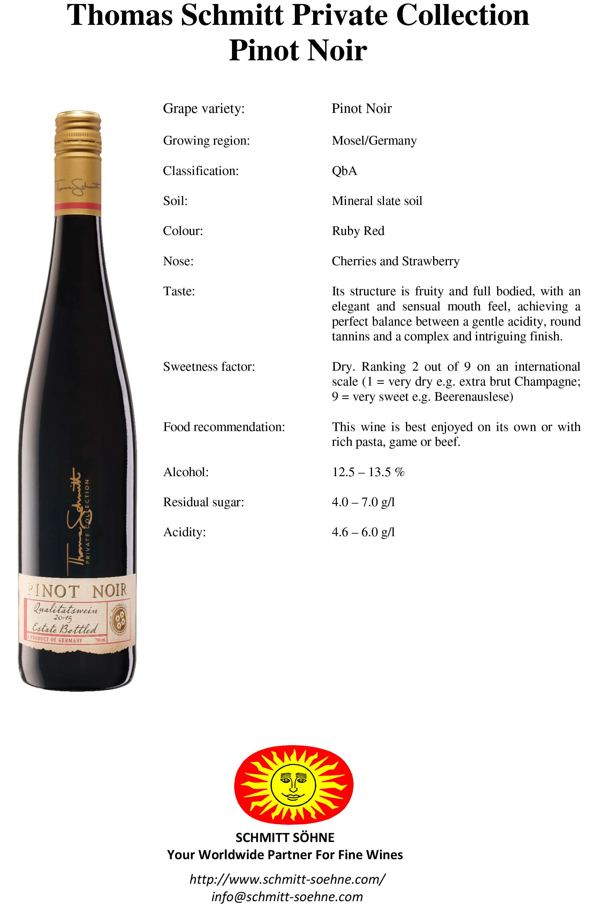 TS Private Coll. Pinot Noir