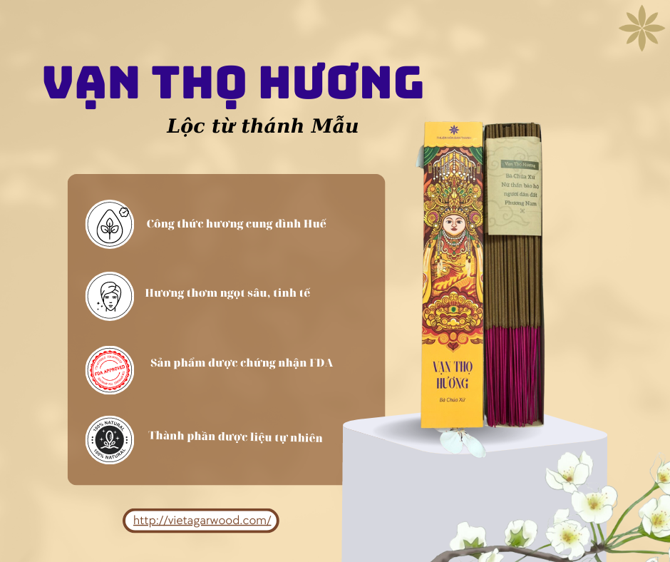 VẠN THỌ HƯƠNG: LỘC TỪ THÁNH MẪU