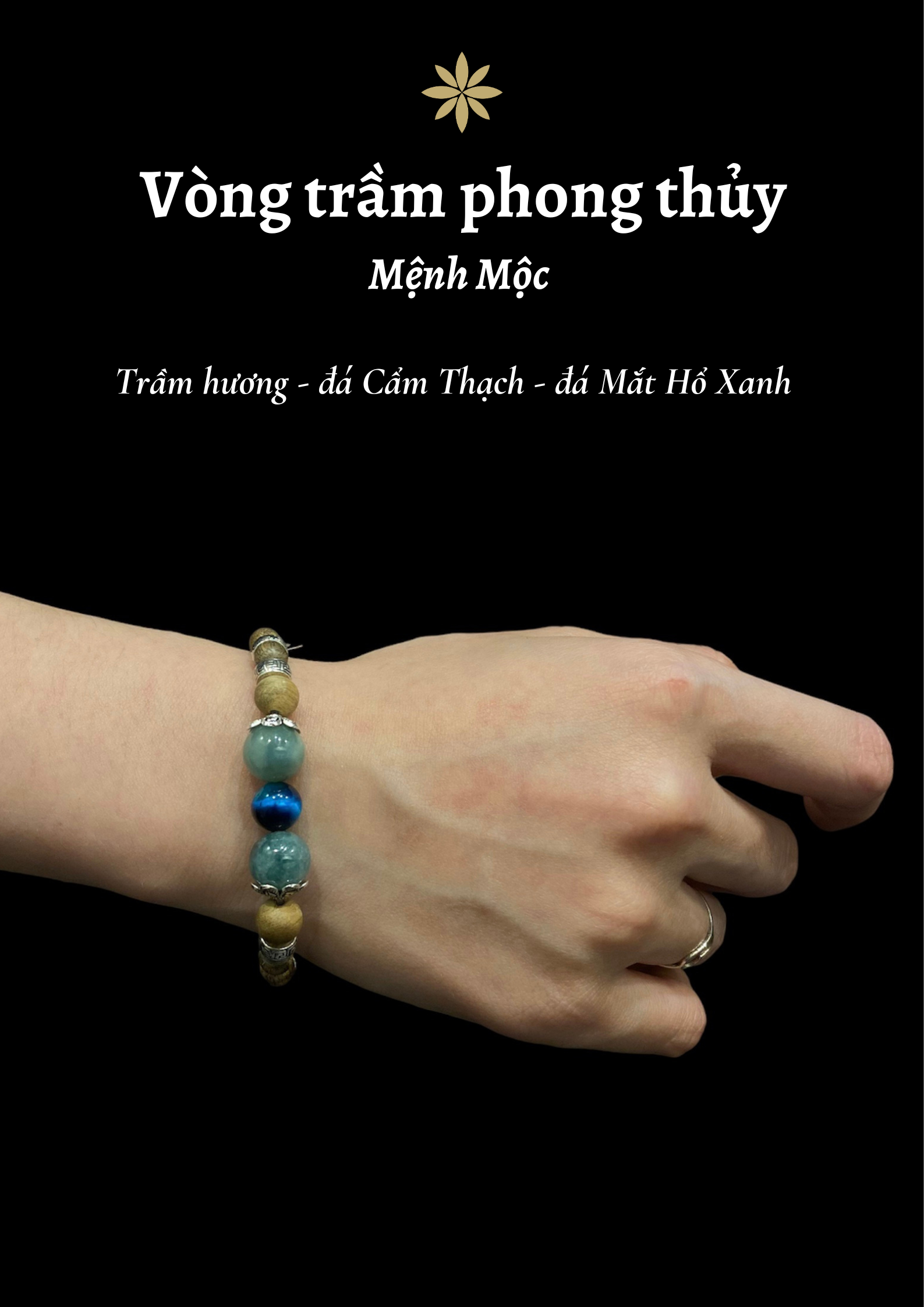 VÒNG TRẦM MIX CHARM: MỆNH MỘC