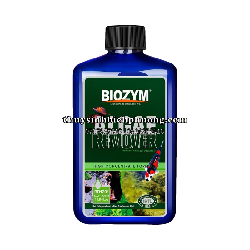 BIOZYM ALGAE REMOVER - THUỐC DIỆT RÊU TẢO HẠI HIỆU QUẢ VÀ AN TOÀN