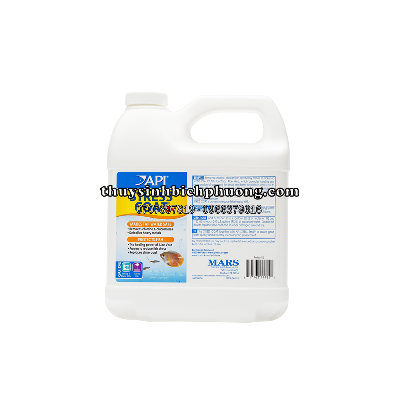 API STRESS COAT - THẦN DƯỢC GIÚP GIẢM STRESS , GIÚP CÁ SUNG , ĂN MẠNH