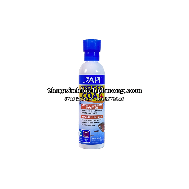 API STRESS COAT - THẦN DƯỢC GIÚP GIẢM STRESS , GIÚP CÁ SUNG , ĂN MẠNH