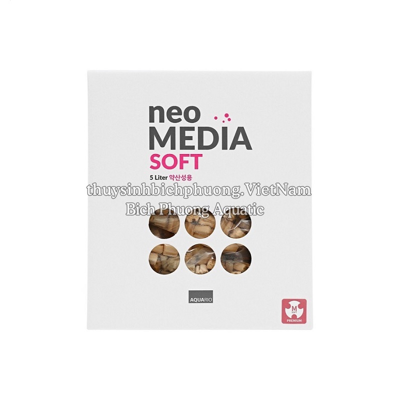 NEO MEDIA SOFT PREMIUM 1L - VẬT LIỆU LỌC NƯỚC GIẢM PH