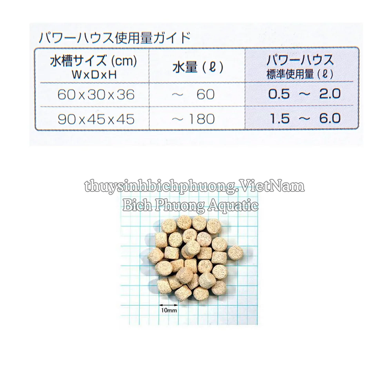 POWER HOUSE HARD TYPE SIZE S - VẬT LIỆU TĂNG pH CAO CẤP
