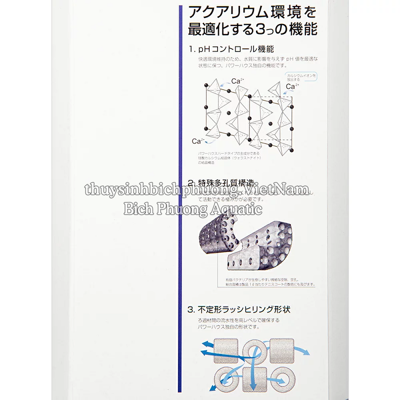 POWER HOUSE HARD TYPE SIZE M - VẬT LIỆU TĂNG pH CAO CẤP
