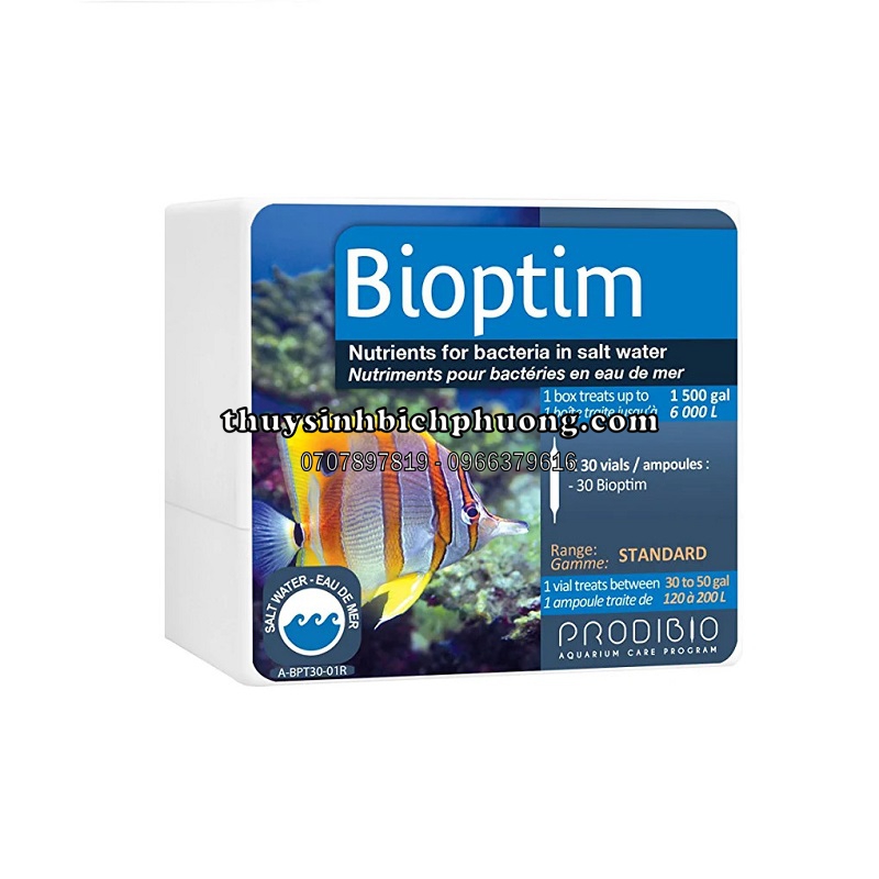 PRODIBIO BIOPTIM NEW - CHẤT DINH DƯỠNG CHO VI KHUẨN NƯỚC MẶN