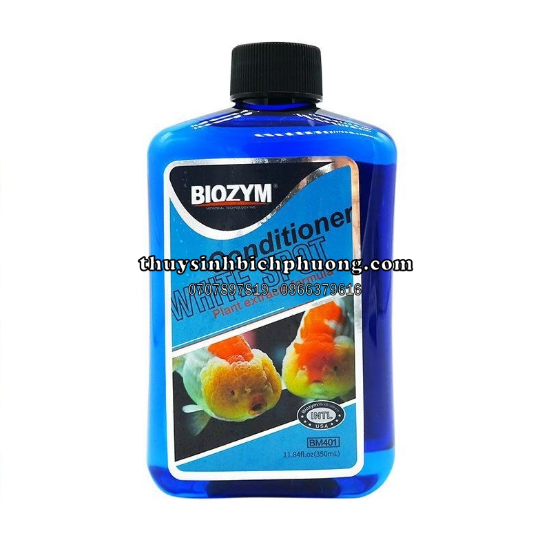 BIOZYM WHITE SPOT - TRỊ BỆNH NẤM ĐỐM TRẮNG CHO CÁ CẢNH