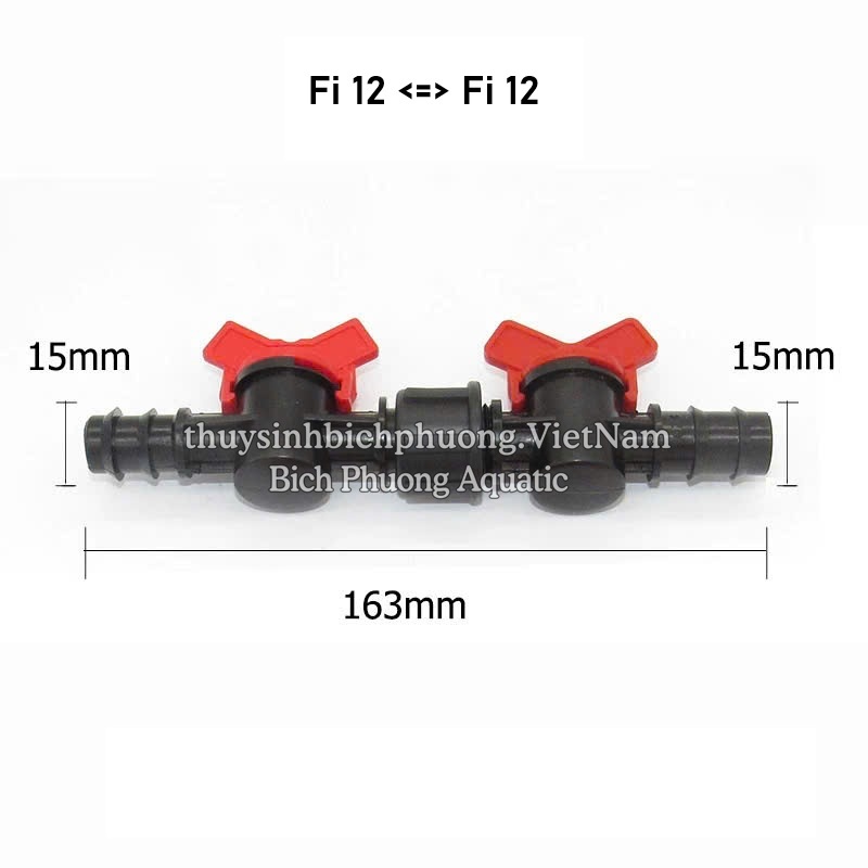 VAN KHÓA NHANH – KHỚP NỐI NHANH ỐNG NƯỚC  (DOUBLE TAB)
