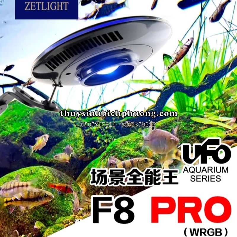 ĐÈN LED ZETLIGHT UFO F8 PRO