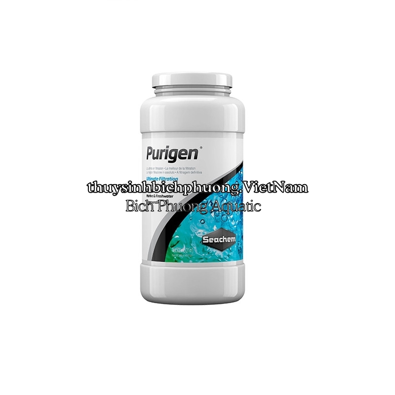 SEACHEM PURIGEN 100, 250, 500 ML - HẤP THỤ ĐỘC TỐ, LÀM TRONG NƯỚC