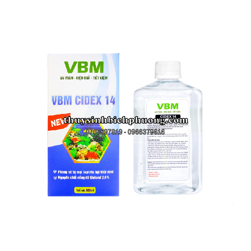 VBM CIDEX 14 DIỆT RÊU HẠI