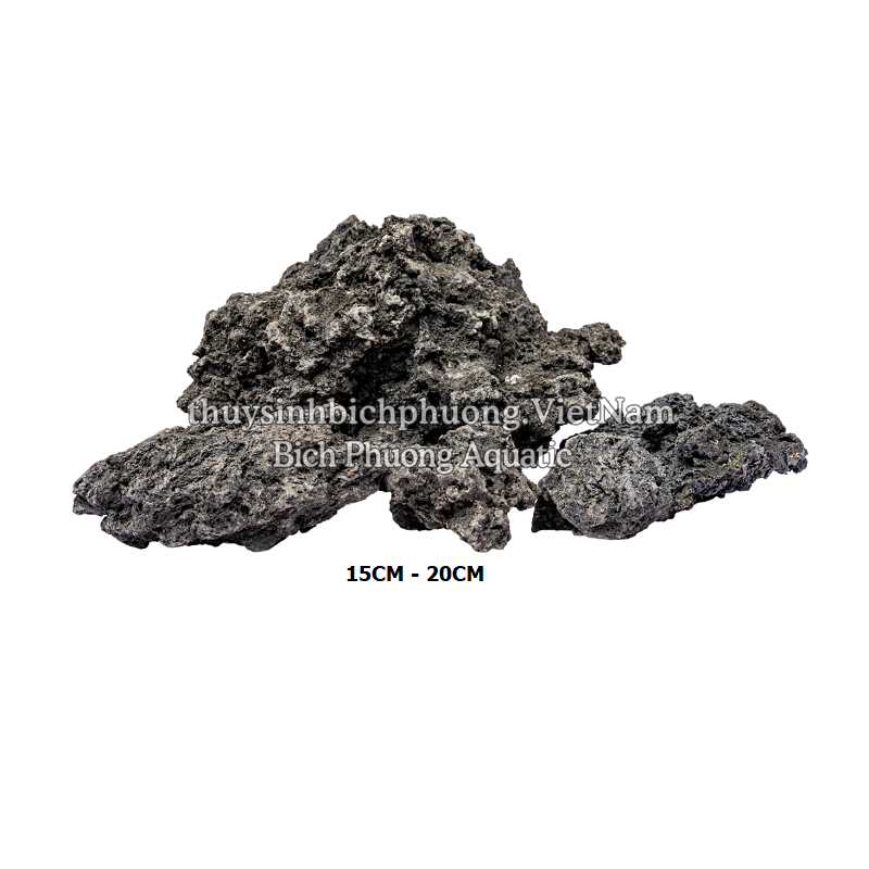 ĐÁ ĐEN GIA LAI – ĐÁ TRANG TRÍ HỒ CÁ THỦY SINH, LÓT NỀN, DECOR