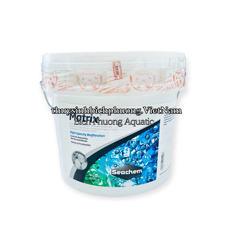 SEACHEM MATRIX 4L - VẬT LIỆU LỌC CAO CẤP XỬ LÝ NƯỚC