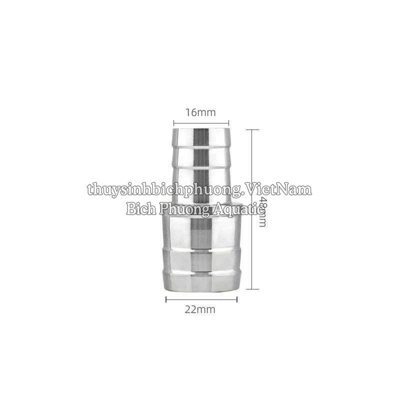 ĐẦU INOX CHUYỂN FI 12-16MM VÀ FI 16-22MM