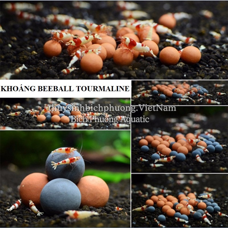 KHOÁNG VIÊN NHẢ CHẬM  BEE BALL TOURMALINE JAPAN (100GR)