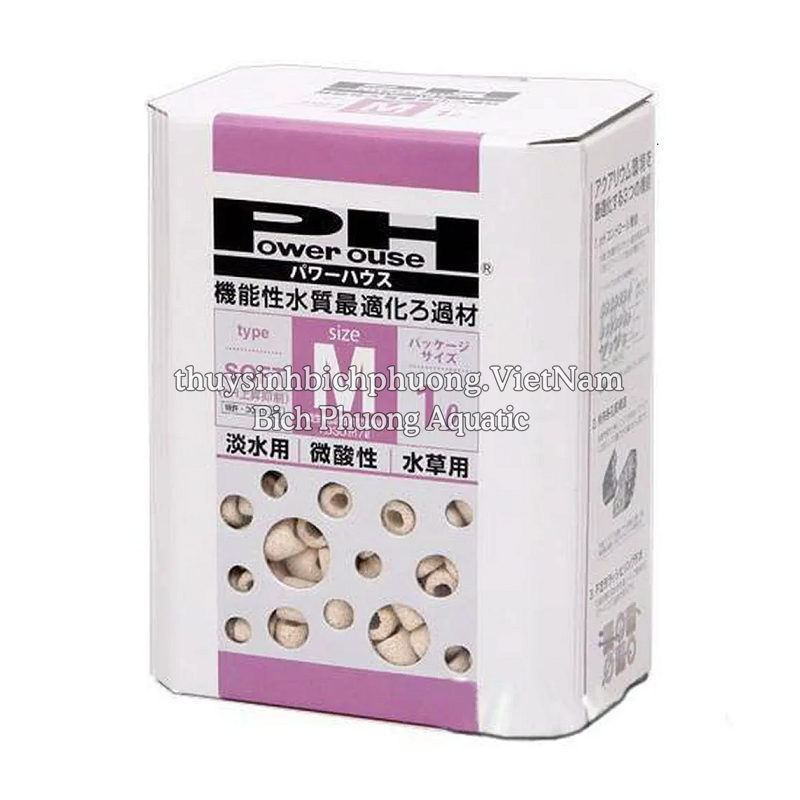 POWER HOUSE SOFT TYPE SIZE M - VẬT LIỆU LỌC GIẢM pH CAO CẤP