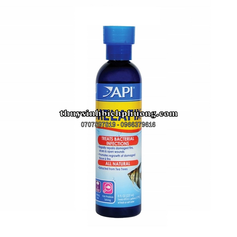 API MELAFIX 118ML | 237ML | 473ML - THUỐC TRỊ NẤM, SÁT KHUẨN CHO CÁ CẢNH