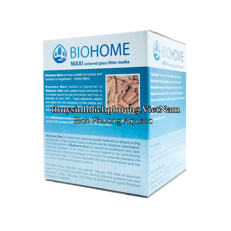 BIOHOME MAXI FILTER MEDIA - VẬT LIỆU LỌC CAO CẤP