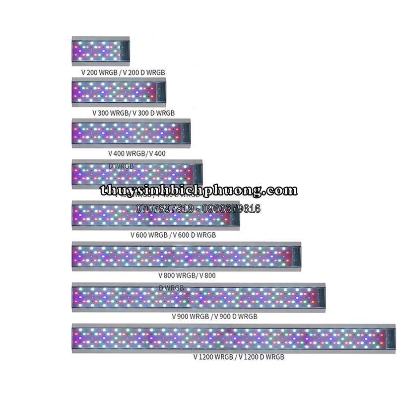 ĐÈN LED WEEK V SERIES WRGB (DIMMER)