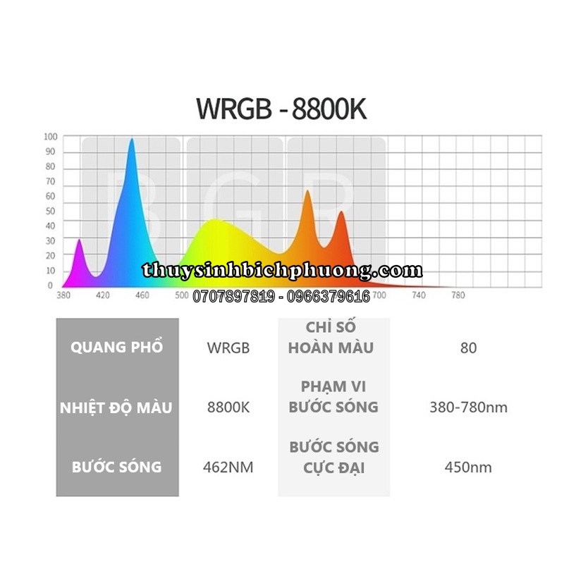 ĐÈN LED WEEK V SERIES WRGB (DIMMER)