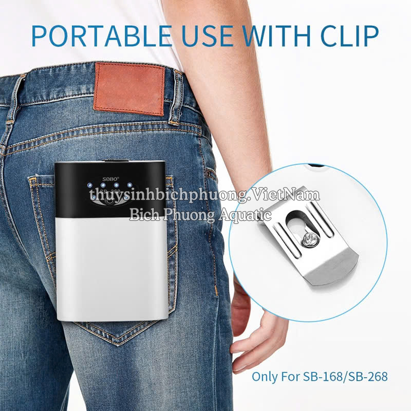 MÁY SỦI OXY TÍCH ĐIỆN SOBO (TẶNG FULL PHỤ KIỆN)