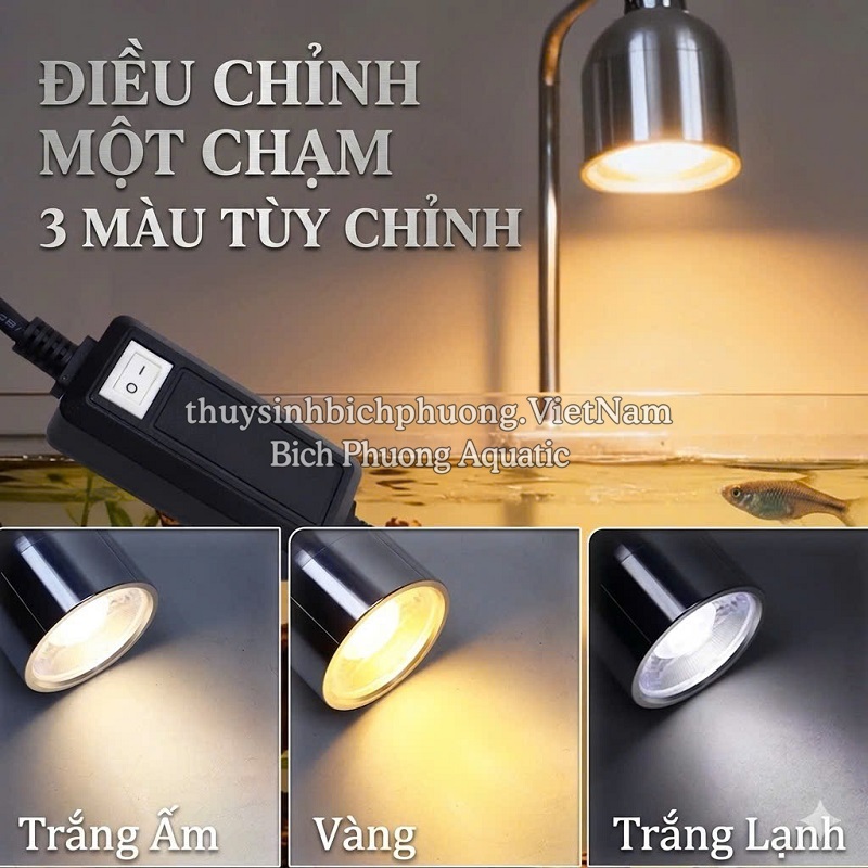 ĐÈN COB RỌI NHÔM XINMA 5W – 7W 3 CHẾ ĐỘ MÀU