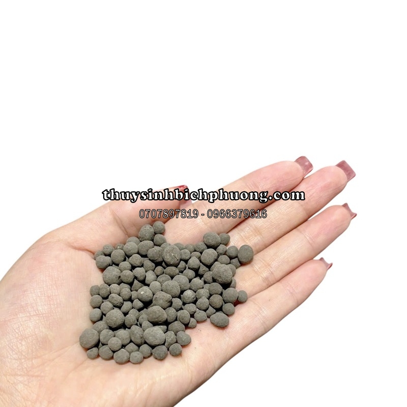 HẠT GỐM CERAMIC ĐEN (HẠT LỚN 3 - 7MM)