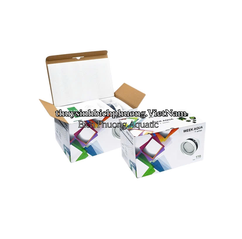 ĐÈN LED WEEK T70 RGB CAO CẤP (CHỈNH MÀU, HẸN GIỜ BẰNG DIMMER)