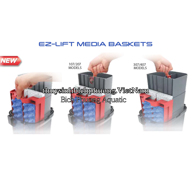 FLUVAL 07 SERIES FILTER 407 - LỌC THÙNG CAO CẤP