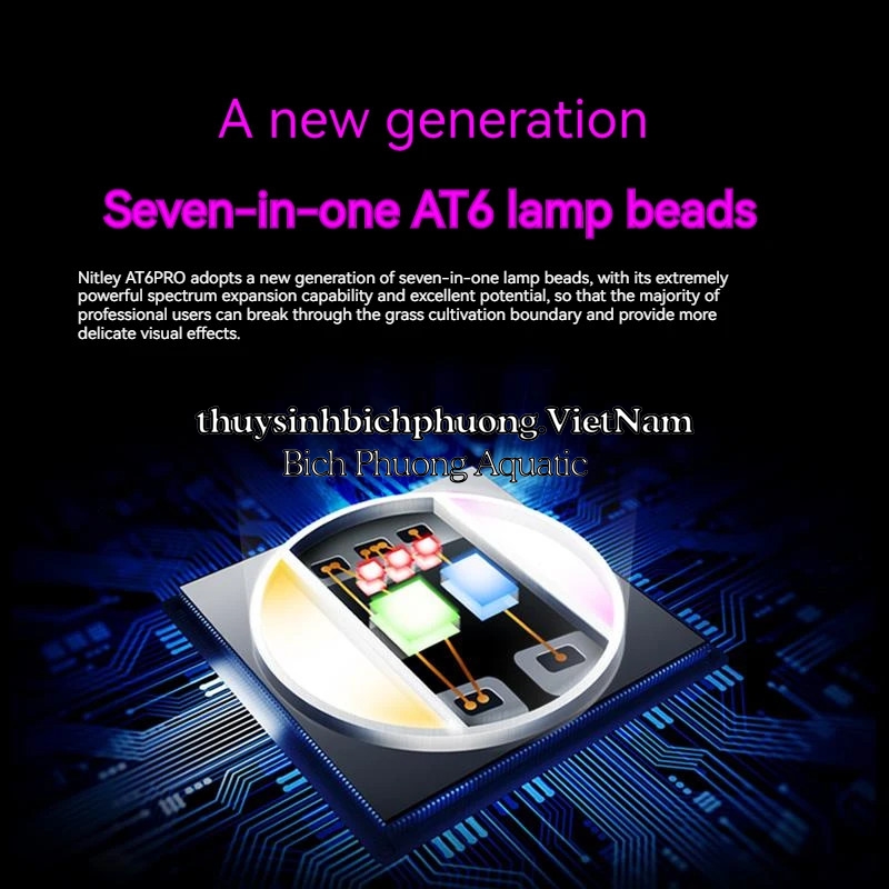 ĐÈN LED NETLEA AT6 PRO - NL 7160P CAO CẤP