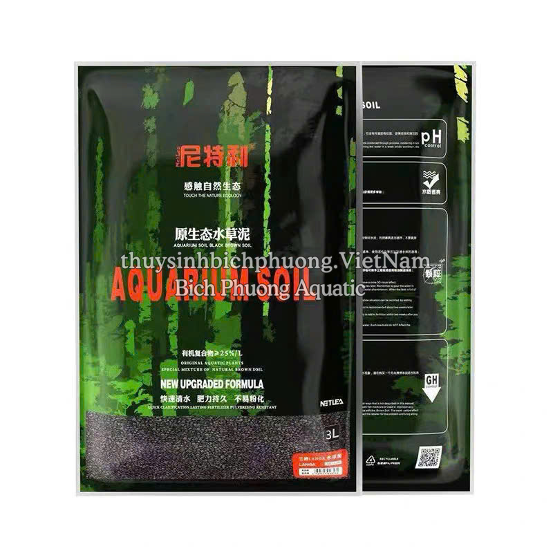 PHÂN NỀN NETLEA NEW UPGRADED FORMULA 9L - ĐẤT NỀN TRỒNG CÂY THỦY SINH CAO CẤP