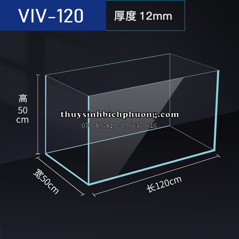 HỒ KÍNH VIV ULTRA CLEAR NHẬP KHẨU