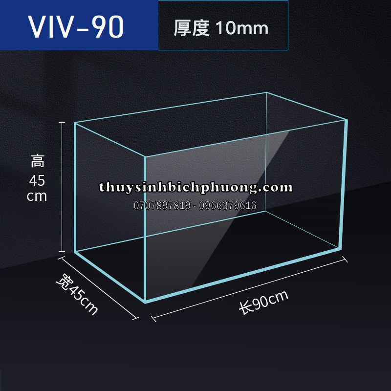 HỒ KÍNH VIV ULTRA CLEAR NHẬP KHẨU