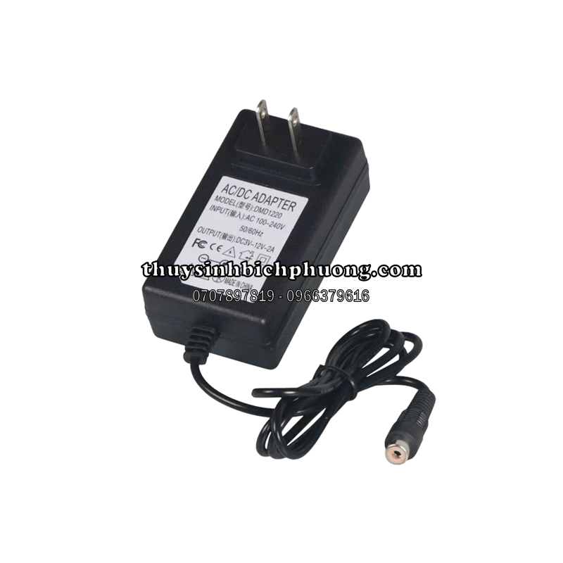 NGUỒN ADAPTER DIMER 12V – 2A ĐIỀU CHỈNH QUẠT, ĐÈN, BƠM (Mẫu 1) | THUỶ ...
