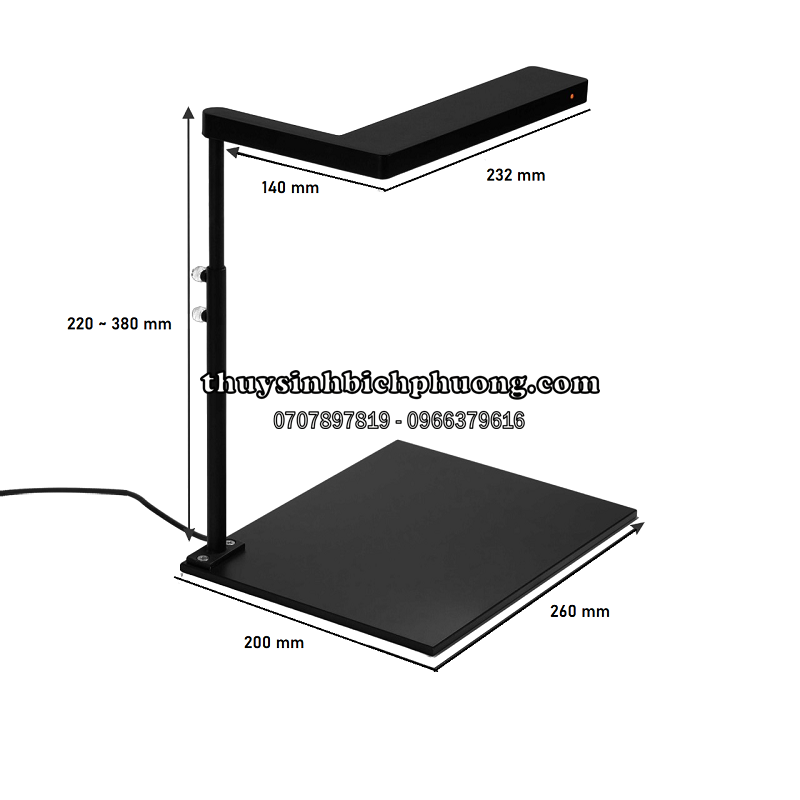 ĐÈN E-LIGHT WRGB ĐẾ NHỰA