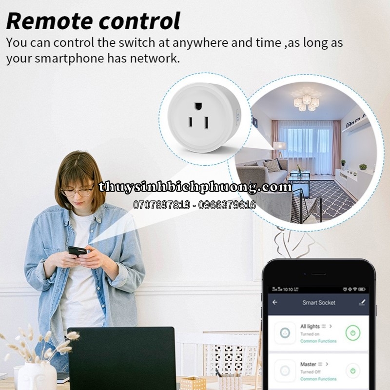 TIMER | Ổ CẮM HẸN GIỜ WIFI THÔNG MINH SỬ DỤNG APP COZY LIFE