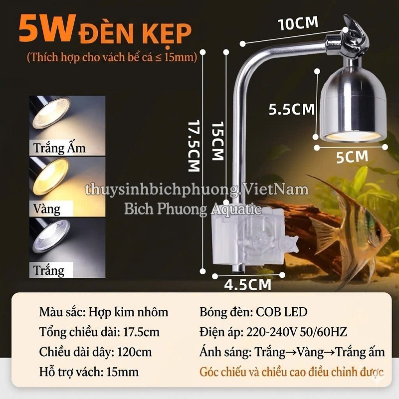 ĐÈN COB RỌI NHÔM XINMA 5W – 7W 3 CHẾ ĐỘ MÀU